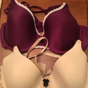 (2) NWOT Maiden-form Soft Lace Bras